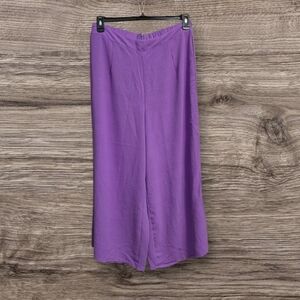 SHEIN Lavender Wide Leg Trousers